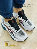 کتونی و کفش اسپرت اسیکس کینسی پلاست ژله‌ای سفید مردانه و پسرانه