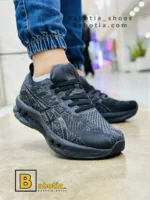 کتونی و کفش اسپرت اسیکس کینسی پلاست ژله‌ای مشکی مردانه و پسرانه