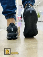 کتونی و کفش اسپرت اسیکس کینسی پلاست ژله‌ای مشکی مردانه و پسرانه