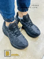 کتونی و کفش اسپرت اسیکس کینسی پلاست ژله‌ای مشکی مردانه و پسرانه