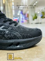 کتونی و کفش اسپرت اسیکس کینسی پلاست ژله‌ای مشکی مردانه و پسرانه