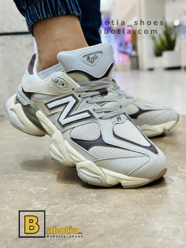 کتونی و کفش اسپرت نیوبالانس 9060 کرم مردانه و پسرانه