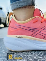 کتونی و کفش اسپرت اسیکس نیمباس GEL _ NUMBUS 25 صورتی زنانه و دخترانه