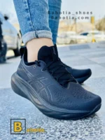 کتونی و کفش اسپرت اسیکس نیمباس GEL _ NUMBUS 25 مشکی زنانه و دخترانه