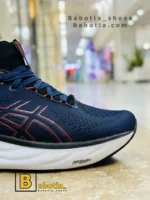 کتونی و کفش اسپرت اسیکس نیمباس GEL _ NUMBUS 25 سرمه ای مردانه و پسرانه