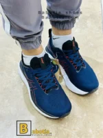 کتونی و کفش اسپرت اسیکس نیمباس GEL _ NUMBUS 25 سرمه ای مردانه و پسرانه