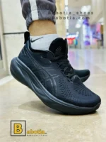 کتونی و کفش اسپرت اسیکس نیمباس GEL _ NUMBUS 25 مشکی مردانه و پسرانه