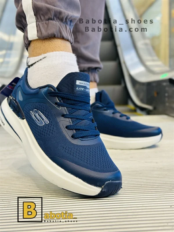 کتونی و کفش اسپرت اسکیچرز GORUN سرمه ای مردانه و پسرانه