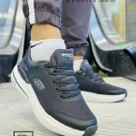 کتونی و کفش اسپرت اسکیچرز GORUN طوسی مردانه و پسرانه