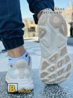 کتونی و کفش اسپرت هوکا کلیفتون 9 کرم مردانه و پسرانه