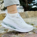 کتونی و کفش اسپرت اسیکس ژل کینسی مکس (Asics GEL-KINSEI MAX) سفید زنانه و دخترانه