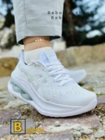 کتونی و کفش اسپرت اسیکس ژل کینسی مکس (Asics GEL-KINSEI MAX) سفید زنانه و دخترانه