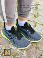 کتونی و کفش اسپرت اسیکس ژل کینسی مکس (Asics GEL-KINSEI MAX) فسفری مردانه و پسرانه