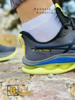 کتونی و کفش اسپرت اسیکس ژل کینسی مکس (Asics GEL-KINSEI MAX) فسفری مردانه و پسرانه