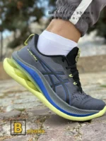 کتونی و کفش اسپرت اسیکس ژل کینسی مکس (Asics GEL-KINSEI MAX) فسفری مردانه و پسرانه