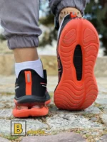 کتونی و کفش اسپرت اسیکس ژل کینسی مکس (Asics GEL-KINSEI MAX) مشکی نارنجی مردانه و پسرانه