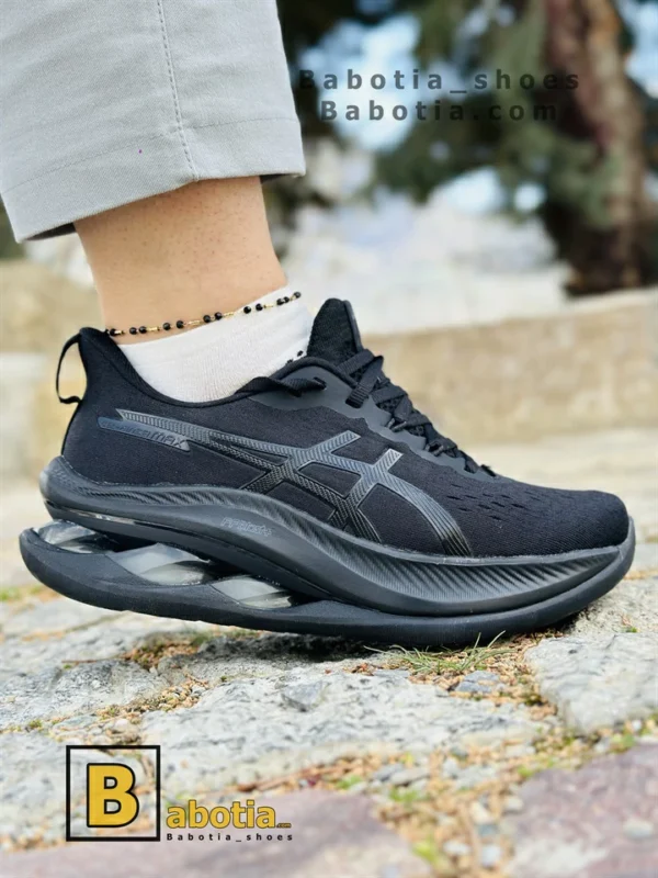 کتونی و کفش اسپرت اسیکس ژل کینسی مکس (Asics GEL-KINSEI MAX) مشکی زنانه و دخترانه