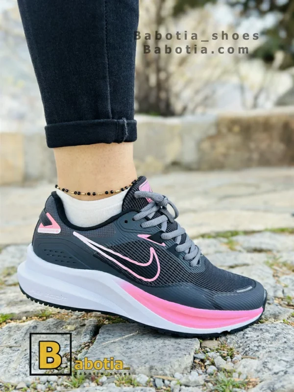 کتونی و کفش اسپرت نایک طوسی زنانه و دخترانه