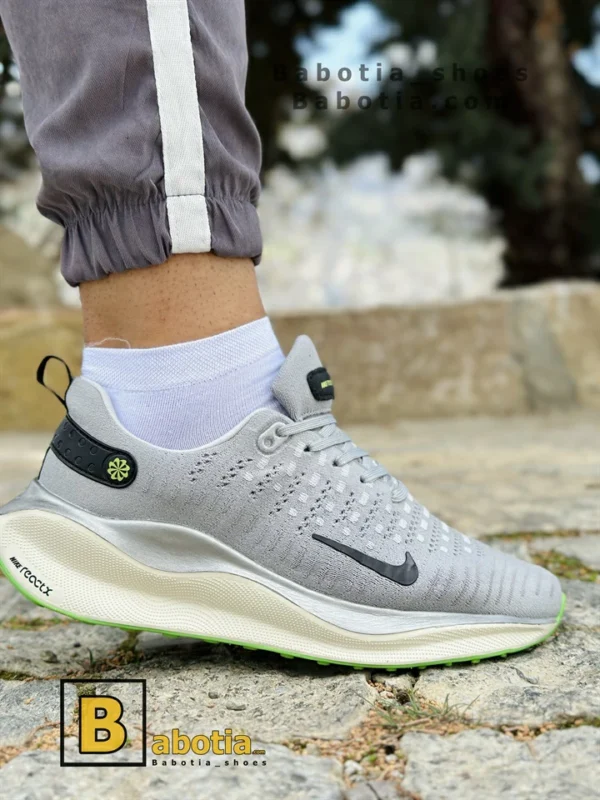 کتونی و کفش اسپرت نایک (فول ژل) طوسی مردانه و پسرانه