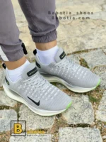 کتونی و کفش اسپرت نایک (فول ژل) طوسی مردانه و پسرانه