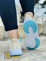 کتونی و کفش اسپرت نایک zoom کرم زنانه و دخترانه