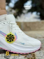 کتونی و کفش اسپرت نایک ایر زوم فلاور سفید زنانه و دخترانه