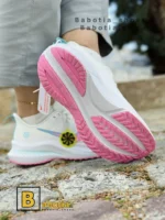 کتونی و کفش اسپرت نایک ایر زوم فلاور سفید زنانه و دخترانه