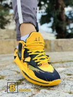 کتونی و کفش اسپرت نایک ساقدار والیبالی زرد مردانه و پسرانه
