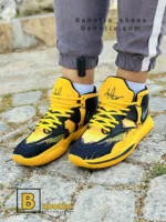 کتونی و کفش اسپرت نایک ساقدار والیبالی زرد مردانه و پسرانه