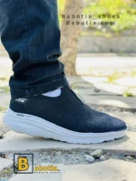 کتونی و کفش اسپرت اسکیچرز توری سرمه ای مردانه و پسرانه