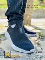 کتونی و کفش اسپرت اسکیچرز توری مشکی مردانه و پسرانه