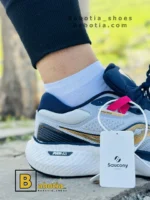 کتونی و کفش اسپرت ساکونی فول ژله طوسی مردانه و پسرانه