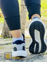 کتونی و کفش اسپرت ساکونی فول ژله طوسی مردانه و پسرانه