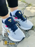 کتونی و کفش اسپرت ساکونی فول ژله طوسی مردانه و پسرانه