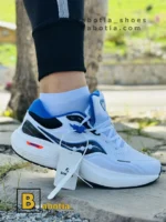 کتونی و کفش اسپرت ساکونی فول ژله آبی مردانه و پسرانه