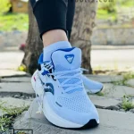 کتونی و کفش اسپرت ساکونی فول ژله آبی مردانه و پسرانه