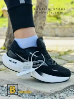 کتونی و کفش اسپرت ساکونی فول ژله مشکی مردانه و پسرانه