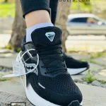 کتونی و کفش اسپرت ساکونی فول ژله مشکی مردانه و پسرانه