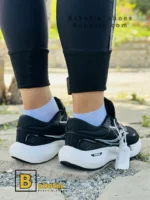 کتونی و کفش اسپرت ساکونی فول ژله مشکی مردانه و پسرانه