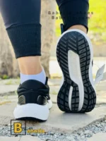 کتونی و کفش اسپرت ساکونی فول ژله مشکی مردانه و پسرانه