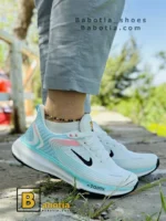 کتونی و کفش اسپرت نایک زوم (zoom) سفید زنانه و دخترانه