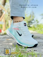 کتونی و کفش اسپرت نایک زوم (zoom) سفید زنانه و دخترانه