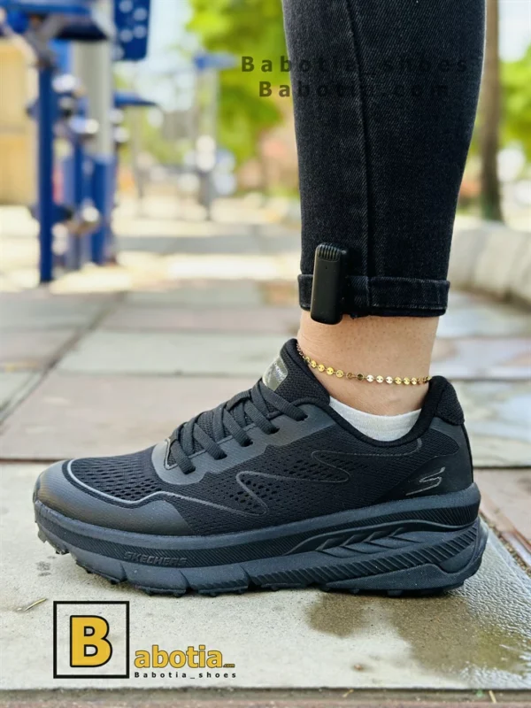 کتونی و کفش اسپرت اسکیچرز مموری فوم مشکی زنانه و دخترانه