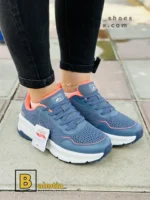 کتونی و کفش اسپرت اسکیچرز مموری فوم سرمه ای زنانه و دخترانه