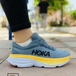 کتونی و کفش اسپرت هوکا باند 8 طوسی زنانه و دخترانه