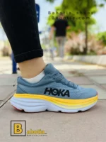 کتونی و کفش اسپرت هوکا باند 8 طوسی زنانه و دخترانه