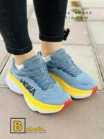 کتونی و کفش اسپرت هوکا باند 8 طوسی زنانه و دخترانه
