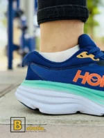 کتونی و کفش اسپرت هوکا باند 8 سرمه ای زنانه و دخترانه