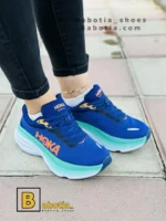 کتونی و کفش اسپرت هوکا باند 8 سرمه ای زنانه و دخترانه