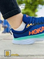 کتونی و کفش اسپرت هوکا باند 8 سرمه ای زنانه و دخترانه